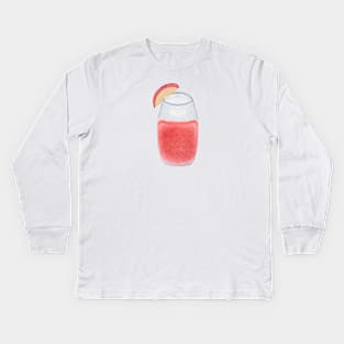 Apple Juice Kids Long Sleeve T-Shirt